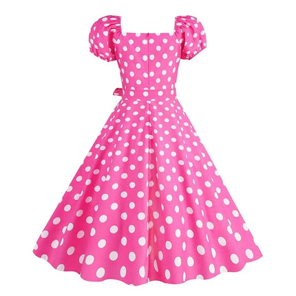 Party Dress Women Checkered Pattern Midi Dress - Party Dress - Cute Sphere - Mad Fly Essentials
