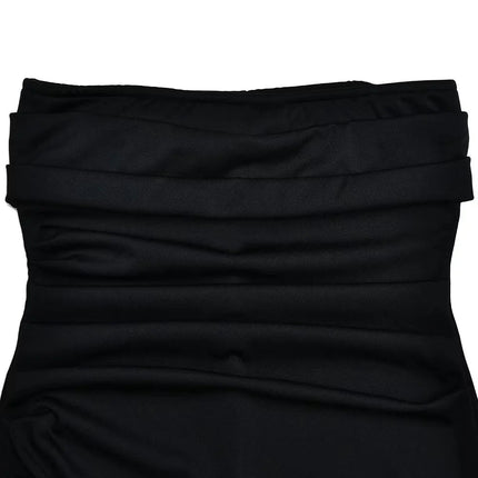 Party Dress Women Off-shoulder High Split Maxi Party Dress - Party Dress - Mozision - Mad Fly Essentials
