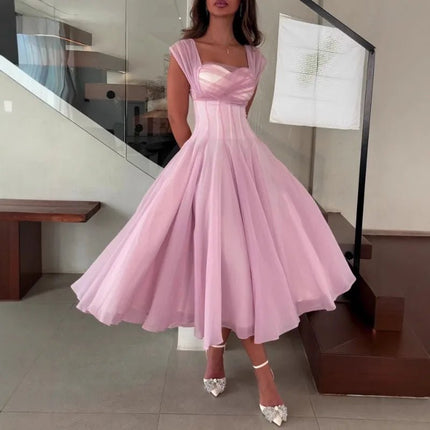 Party Dress Women Tulle Formal Summer Dress - Party Dress - Aibo Carla - Mad Fly Essentials