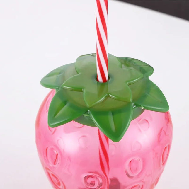Party Essentials 4Pcs Strawberry Drink Cup Drinkware - Party Essentials - 001 - Mad Fly Essentials