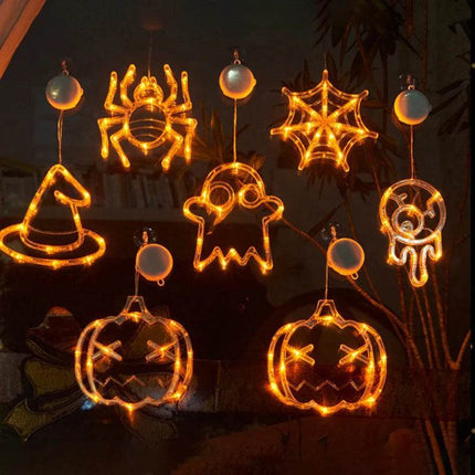 LED Window Spider Light Halloween Decor - Mad Fly Essentials