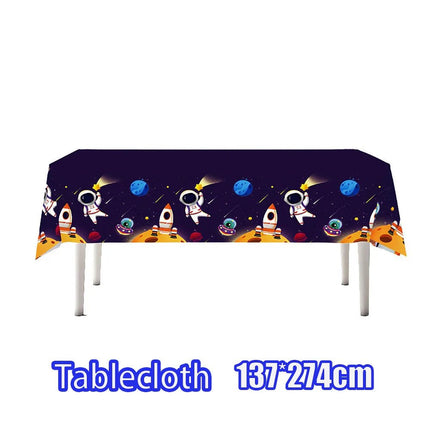 Party Essentials Space Astronaut Tableware Kid Birthday Decor Supply - Party Essentials - LISM - Mad Fly Essentials