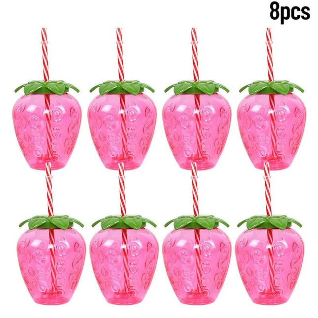 Party Essentials Strawberry Pineapple Hawaiian Cups - Party Essentials - MoonBiffy - Mad Fly Essentials