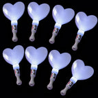 20 Pcs White Hearts