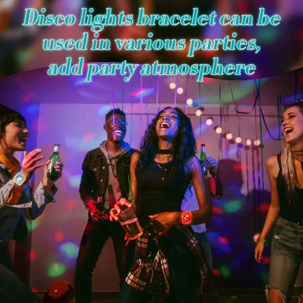 Party Favors Halloween Christmas Wrist Ambient LED Disco Lamp - Party Favors - 3D DIY Puzzles - Mad Fly Essentials