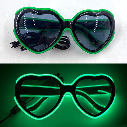 Party Favors Women LED Neon Glow Party Sunglasses - Party Favors - The Vinyl Clock - Mad Fly Essentials