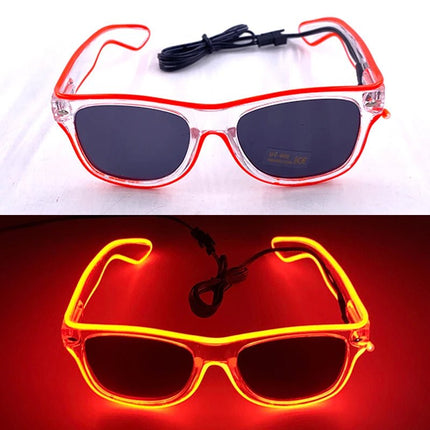 Party Favors Women LED Neon Glow Party Sunglasses - Party Favors - The Vinyl Clock - Mad Fly Essentials