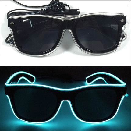 Party Favors Women LED Neon Glow Party Sunglasses - Party Favors - The Vinyl Clock - Mad Fly Essentials