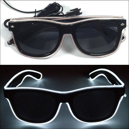 Party Favors Women LED Neon Glow Party Sunglasses - Party Favors - The Vinyl Clock - Mad Fly Essentials