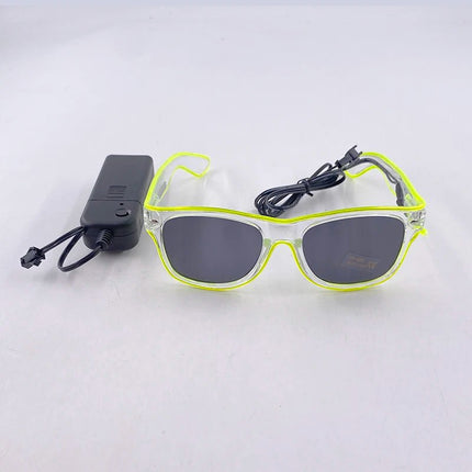 Party Favors Women LED Neon Glow Party Sunglasses - Party Favors - The Vinyl Clock - Mad Fly Essentials