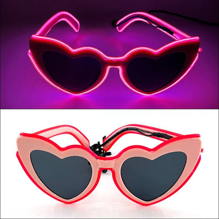 Party Favors Women LED Neon Glow Party Sunglasses - Party Favors - The Vinyl Clock - Mad Fly Essentials