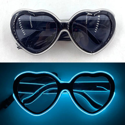 Party Favors Women LED Neon Glow Party Sunglasses - Party Favors - The Vinyl Clock - Mad Fly Essentials