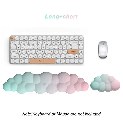 PC Accessories Cloud Keyboard Wrist Rest Mouse Pad Set - PC Accessories - Bluelans - Mad Fly Essentials