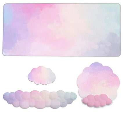 PC Accessories Cloud Keyboard Wrist Rest Mouse Pad Set - PC Accessories - Bluelans - Mad Fly Essentials