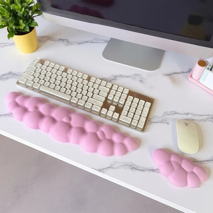 PC Accessories Cloud Shaped Wrist Memory Foam Mouse Pad - PC Accessories - synhwei - Mad Fly Essentials