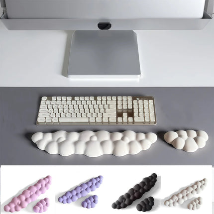 PC Accessories Cloud Shaped Wrist Memory Foam Mouse Pad - PC Accessories - synhwei - Mad Fly Essentials