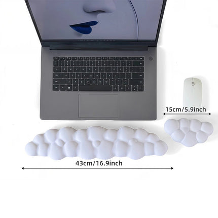 PC Accessories Cloud Shaped Wrist Memory Foam Mouse Pad - PC Accessories - synhwei - Mad Fly Essentials
