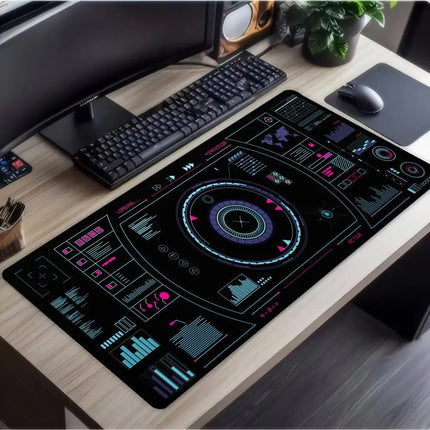 PC Accessories DJ Controller Black Large Mouse Pad - PC Accessories - Mairuige - Mad Fly Essentials