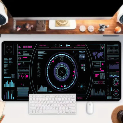 PC Accessories DJ Controller Black Large Mouse Pad - PC Accessories - Mairuige - Mad Fly Essentials