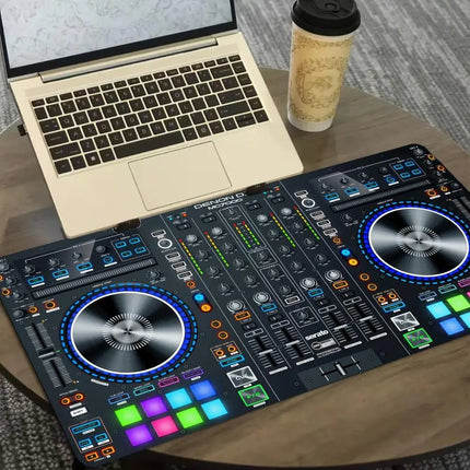 PC Accessories DJ Controller Black Large Mouse Pad - PC Accessories - Mairuige - Mad Fly Essentials