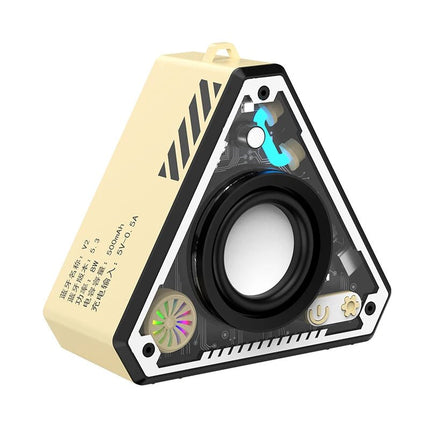 PC Accessories Wireless LED Bluetooth Transparent Bass Speakers - PC Accessories - Stonego - Mad Fly Essentials