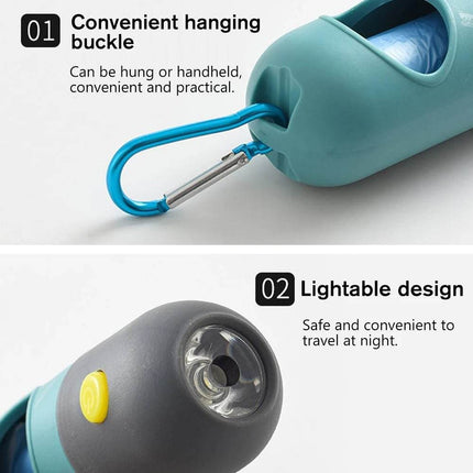 Pet Bag Dispenser Portable LED Flashlight - LED Flashlight - PETRAVEL - Mad Fly Essentials