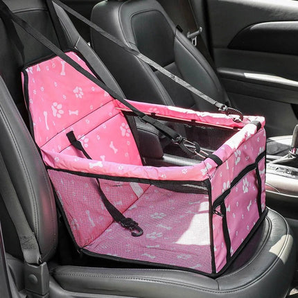 Pet Booster Seat Foldable Waterproof Dog Carrier Auto Seat - Pet Booster Seat - Pet Essentials - Mad Fly Essentials