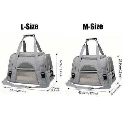 Pet Carrier Dog Cat Soft Side Travel Carrier - Pet Carrier - OLN - Mad Fly Essentials
