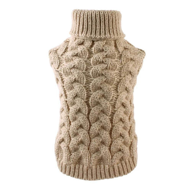 Dog Solid Knitted Winter Sweater Pet Essentials - Pet Essentials - PetBoss - Mad Fly Essentials