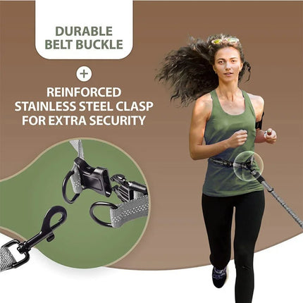 Pet Essentials 2in1 Reflective Double No Pull Dog Leash - Pet Essentials - PETLOVEY - Mad Fly Essentials
