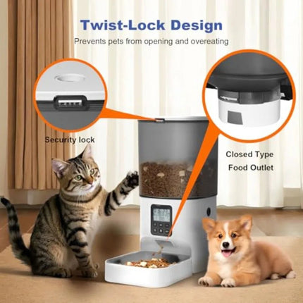 Pet Essentials Automatic 6ml Cat Feeder with Voice - Pet Essentials - Pupca - Mad Fly Essentials