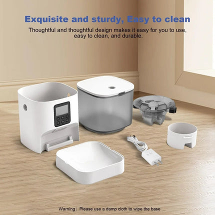 Pet Essentials Automatic 6ml Cat Feeder with Voice - Pet Essentials - Pupca - Mad Fly Essentials