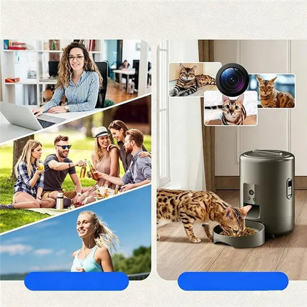 Pet Essentials Cat Dog WIfi Auto Pet Feeder Dog Supplies - Pet Essentials - ZYfeeder - Mad Fly Essentials