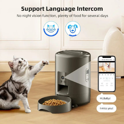 Pet Essentials Cat Dog WIfi Auto Pet Feeder Dog Supplies - Pet Essentials - ZYfeeder - Mad Fly Essentials