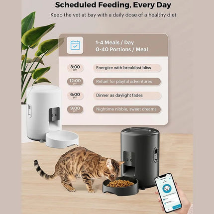 Pet Essentials Cat Dog WIfi Auto Pet Feeder Dog Supplies - Pet Essentials - ZYfeeder - Mad Fly Essentials