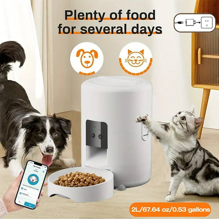 Pet Essentials Cat Dog WIfi Auto Pet Feeder Dog Supplies - Pet Essentials - ZYfeeder - Mad Fly Essentials