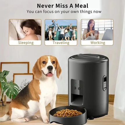 Pet Essentials Cat Dog WIfi Auto Pet Feeder Dog Supplies - Pet Essentials - ZYfeeder - Mad Fly Essentials