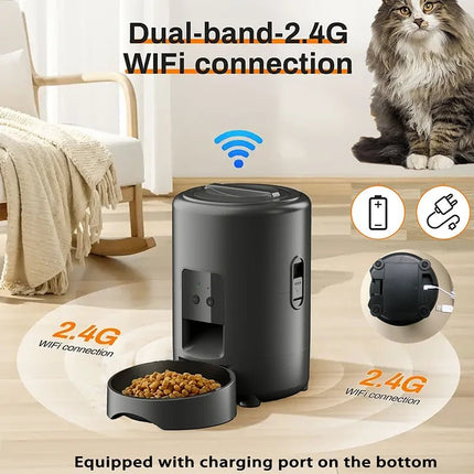 Pet Essentials Cat Dog WIfi Auto Pet Feeder Dog Supplies - Pet Essentials - ZYfeeder - Mad Fly Essentials