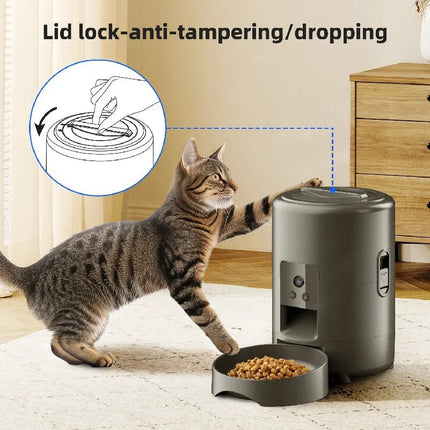 Pet Essentials Cat Dog WIfi Auto Pet Feeder Dog Supplies - Pet Essentials - ZYfeeder - Mad Fly Essentials