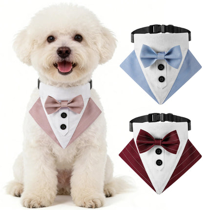 Pet Essentials Dog Tie Suit Collar Party Scarf - Pet Essentials - Comwarm - Mad Fly Essentials