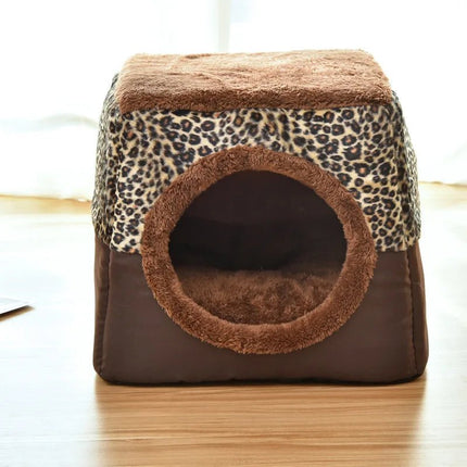 Pet Essentials Dog Villa Winter Cat Cave Bed - Pet Essentials - Muttering Bear - Mad Fly Essentials