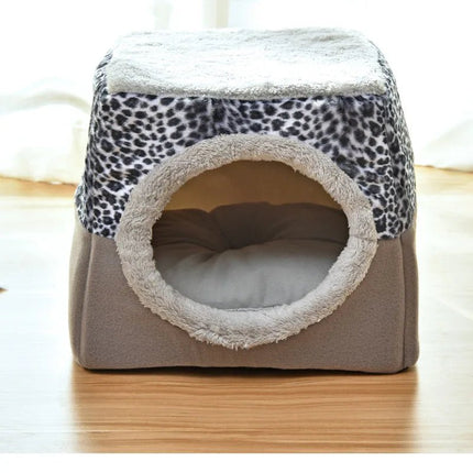 Pet Essentials Dog Villa Winter Cat Cave Bed - Pet Essentials - Muttering Bear - Mad Fly Essentials