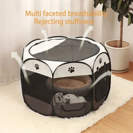 Pet Essentials Foldable Dog Cat Summer Playpen - Pet Essentials - Boin - Mad Fly Essentials