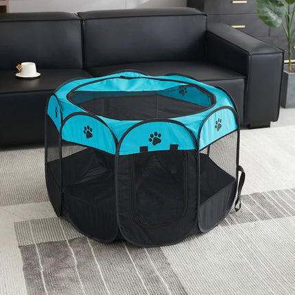 Pet Essentials Foldable Dog Cat Summer Playpen - Pet Essentials - Boin - Mad Fly Essentials