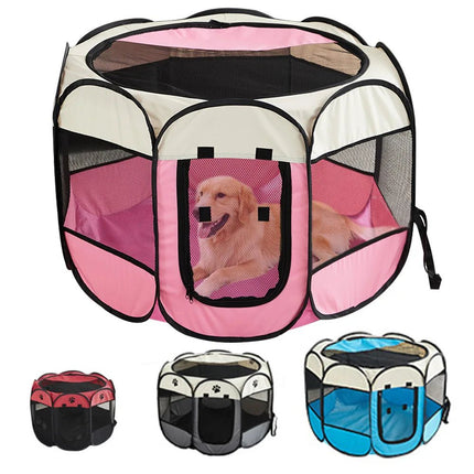 Pet Essentials Foldable Dog Cat Summer Playpen - Pet Essentials - Boin - Mad Fly Essentials