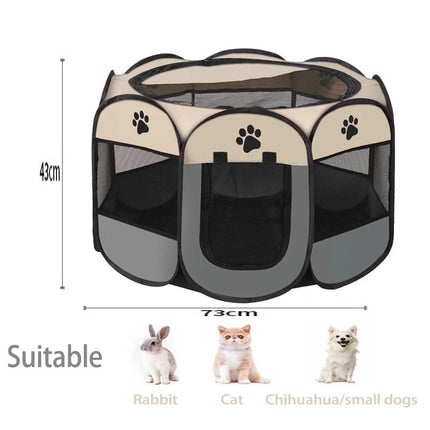 Pet Essentials Foldable Dog Cat Summer Playpen - Pet Essentials - Boin - Mad Fly Essentials