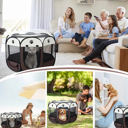 Pet Essentials Foldable Dog Cat Summer Playpen - Pet Essentials - Boin - Mad Fly Essentials