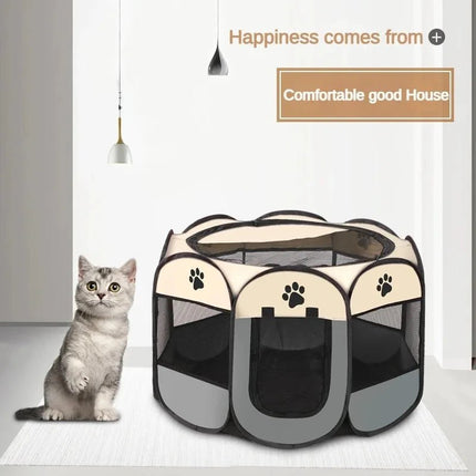 Pet Essentials Foldable Dog Cat Summer Playpen - Pet Essentials - Boin - Mad Fly Essentials