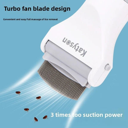 Pet Essentials Quiet Cat Brush Electric Lice Flea Comb - Pet Essentials - Ahwoo And Groo - Mad Fly Essentials
