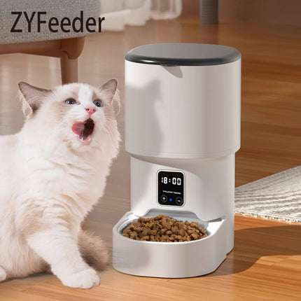 Pet Essentials Rechargeable Cat Dog Feeder with Portion Control - Pet Essentials - FIOVIEL - Mad Fly Essentials